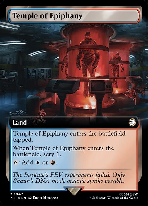 Temple of Epiphany - Fallout Rare Card