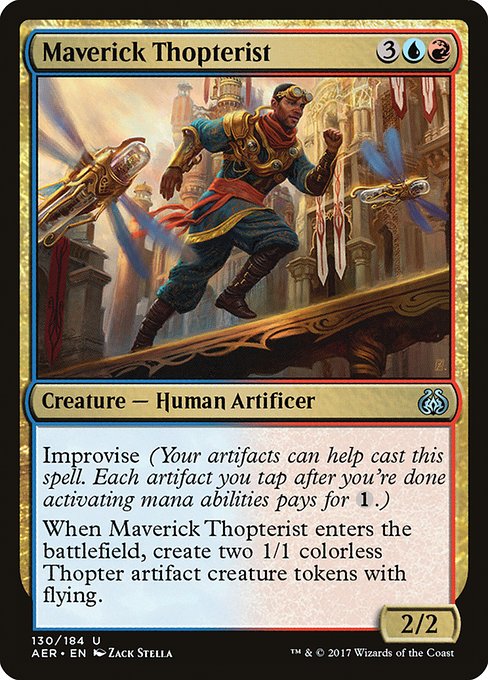 Maverick Thopterist - Aether Revolt Uncommon Card