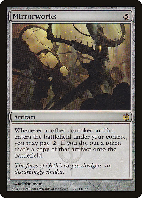 Mirrorworks - Mirrodin Besieged Rare Card