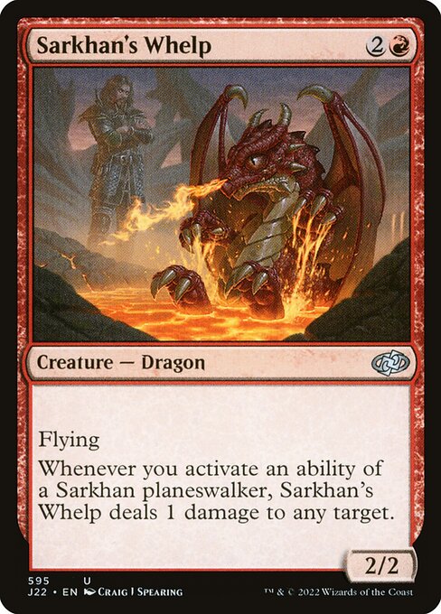 Sarkhan's Whelp - Jumpstart 2022 Uncommon Card
