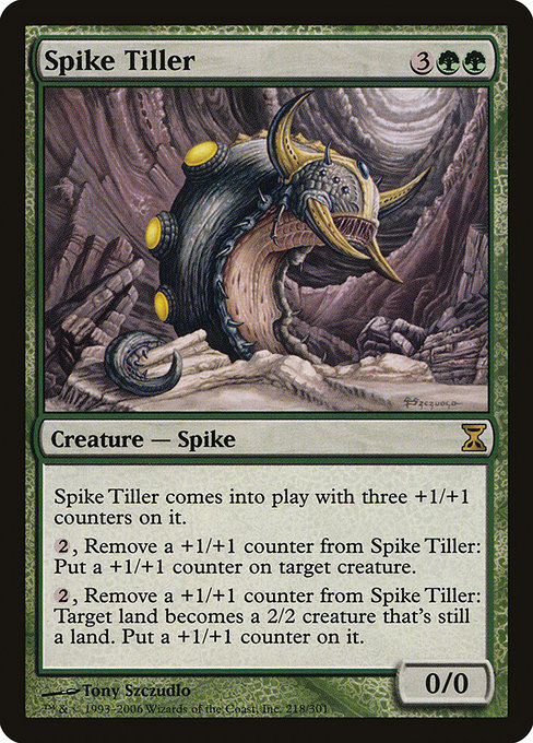 Spike Tiller - Time Spiral Rare Card