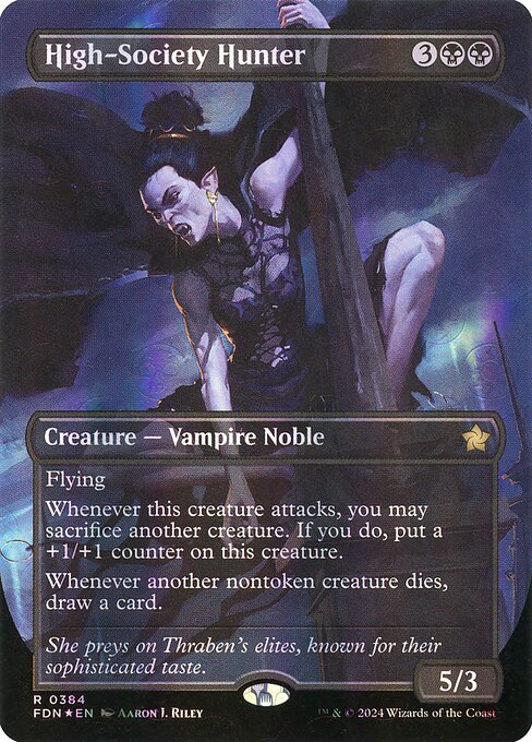 High-Society Hunter - Foundations Rare Card