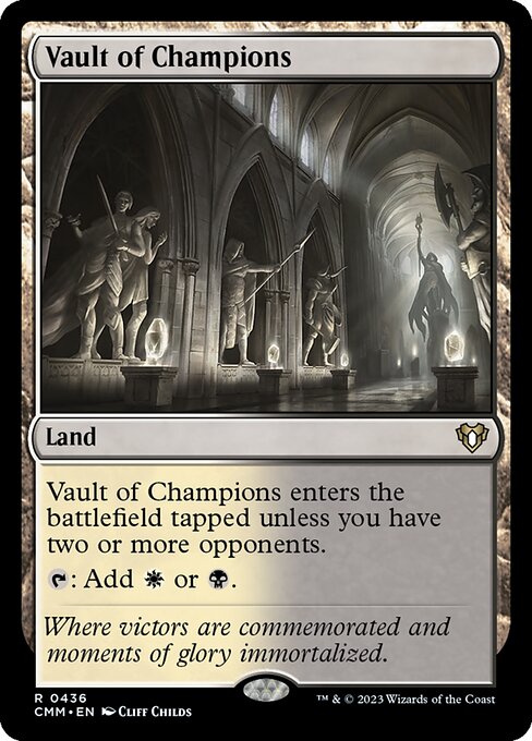 Vault of Champions - Commander Masters Rare Card