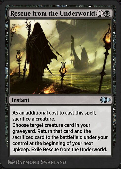 Rescue from the Underworld - Pioneer Masters Uncommon Card