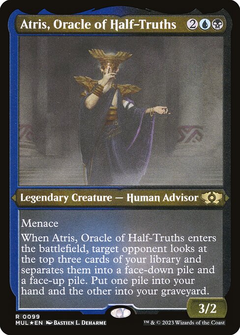 Atris, Oracle of Half-Truths - Multiverse Legends Rare Card
