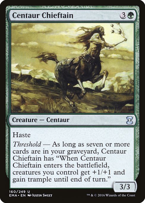 Centaur Chieftain - Eternal Masters Uncommon Card