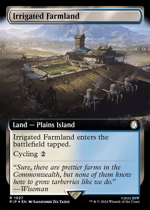 Irrigated Farmland - Fallout Rare Card