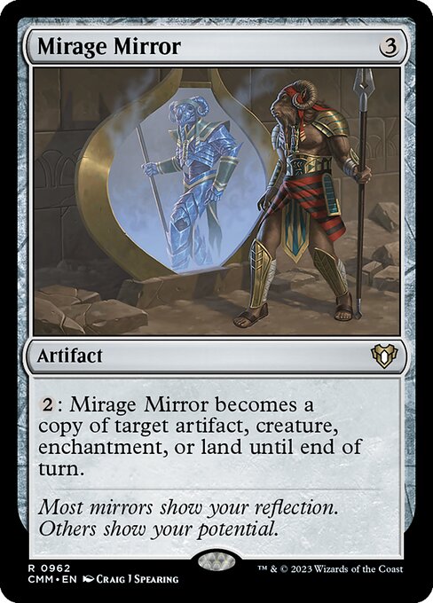 Mirage Mirror - Commander Masters Rare Card