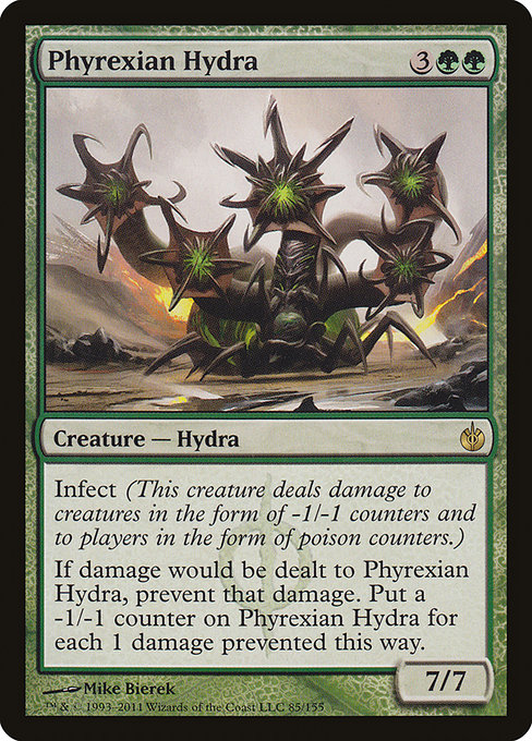 Phyrexian Hydra - Mirrodin Besieged Rare Card