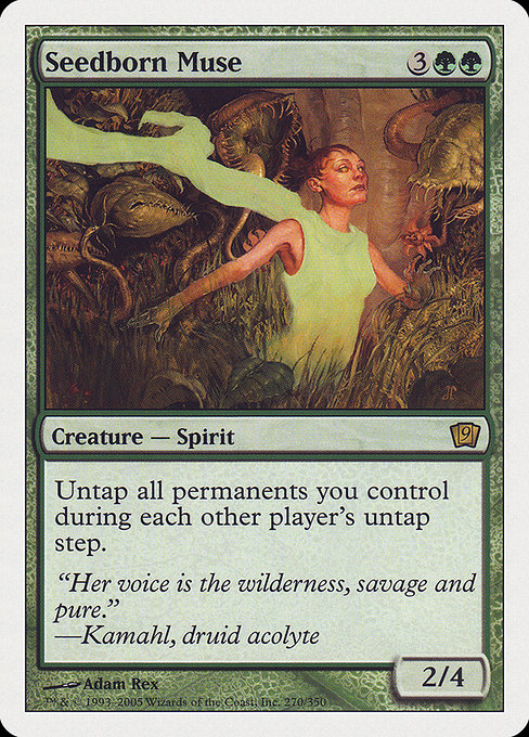 Seedborn Muse - Ninth Edition Rare Card