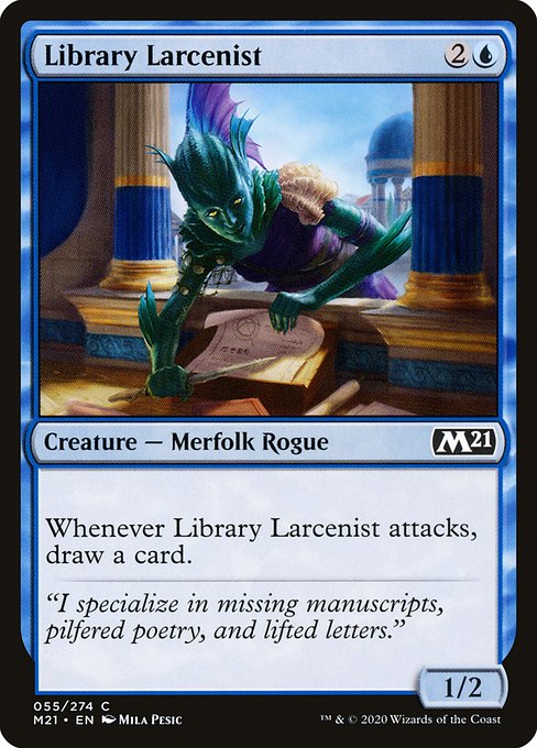Library Larcenist - Core Set 2021 Common Card