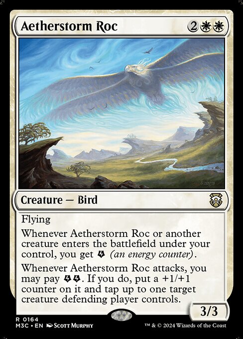 Aetherstorm Roc - Modern Horizons 3 Commander Rare Card