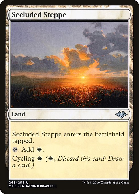 Secluded Steppe - Modern Horizons Uncommon Card