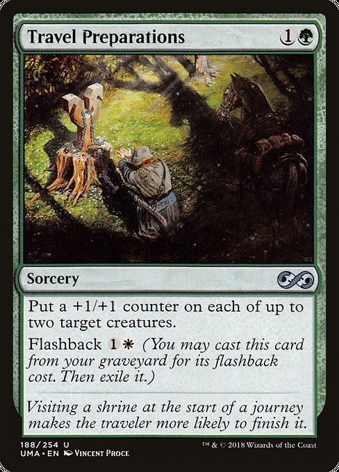 Travel Preparations - Ultimate Masters Uncommon Card