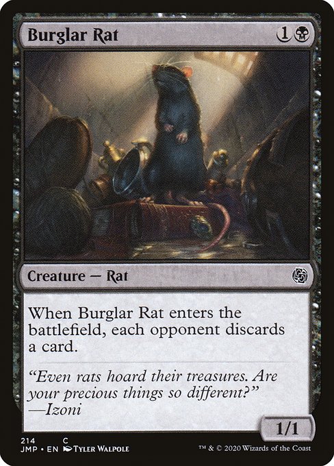 Burglar Rat - Jumpstart Common Card
