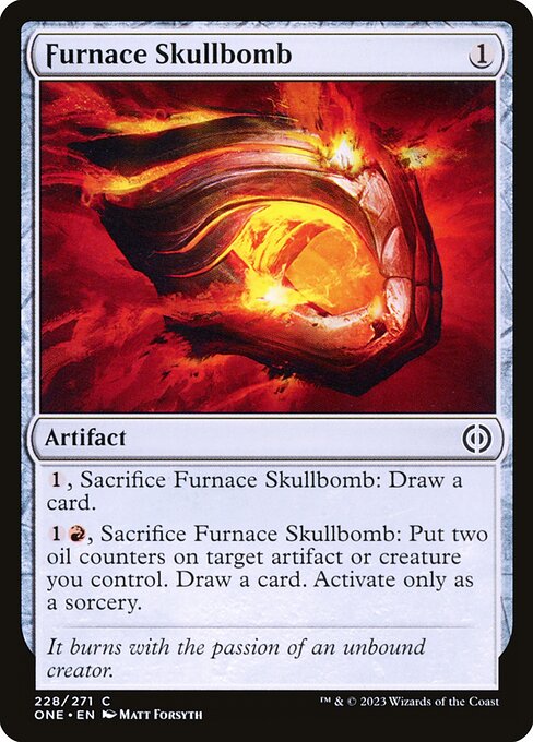 Furnace Skullbomb - Phyrexia: All Will Be One Common Card