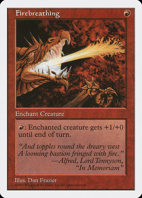 Firebreathing - Fifth Edition Common Card