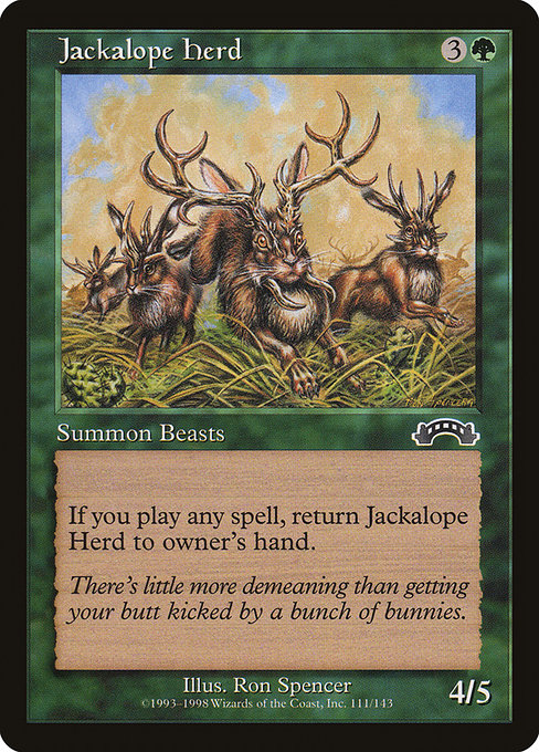 Jackalope Herd - Exodus Common Card