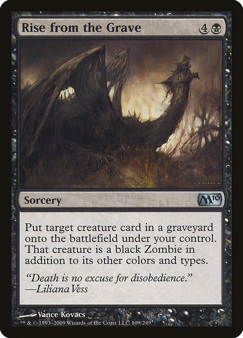 Rise from the Grave - Magic 2010 Uncommon Card