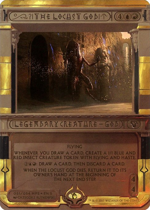 The Locust God - Amonkhet Invocations Special Card