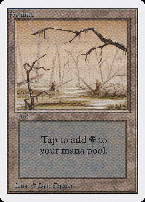 Swamp - Unlimited Edition Common Card