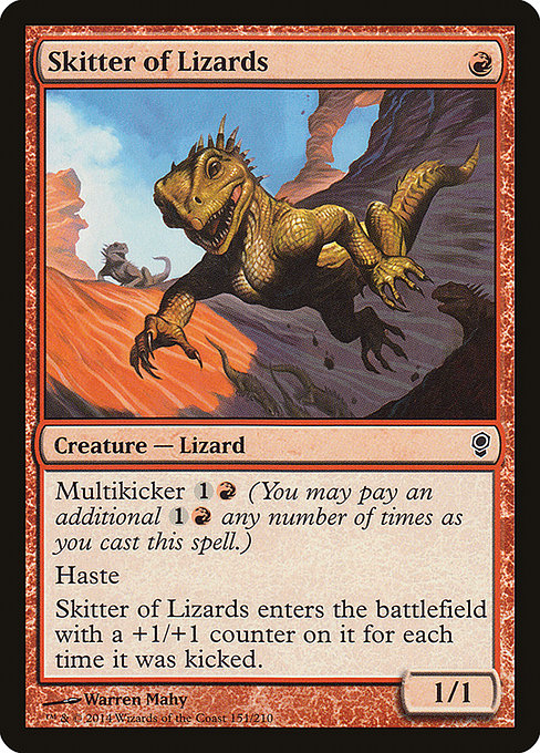 Skitter of Lizards - Conspiracy Common Card