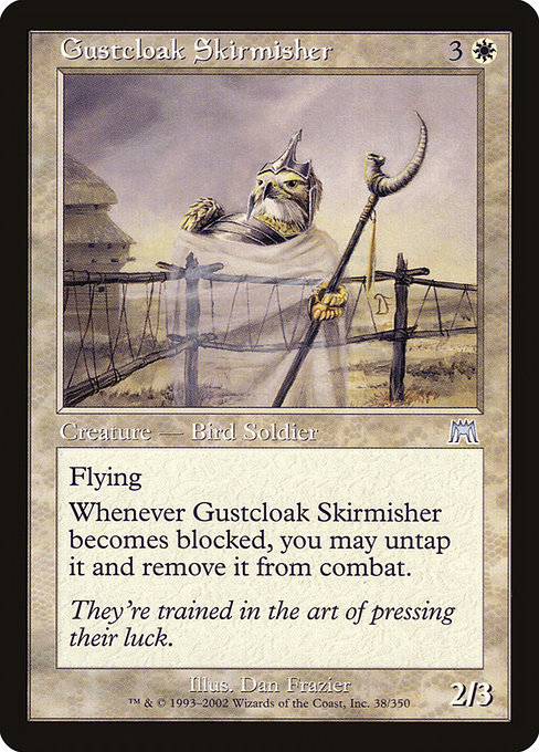 Gustcloak Skirmisher - Onslaught Uncommon Card