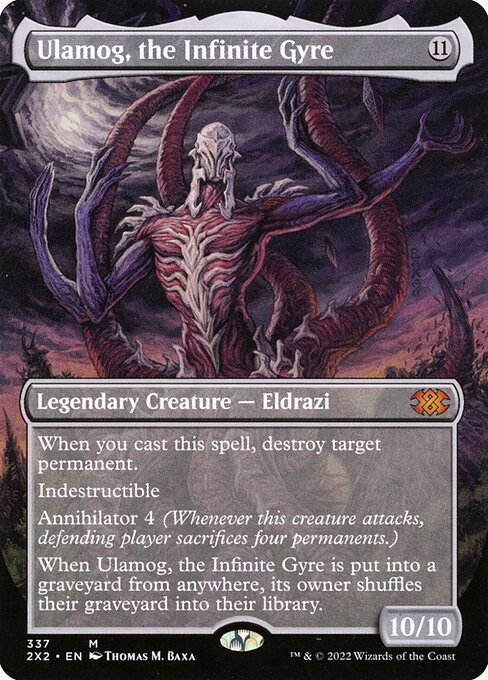 Ulamog, the Infinite Gyre - Double Masters 2022 Mythic Card