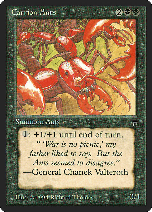 Carrion Ants - Legends Rare Card
