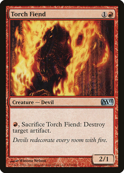 Torch Fiend - Magic 2013 Uncommon Card