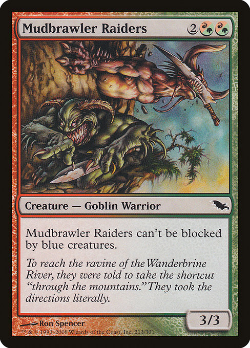 Mudbrawler Raiders - Shadowmoor Common Card
