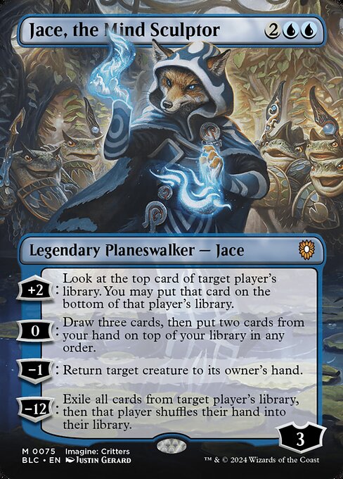 Jace, the Mind Sculptor - Bloomburrow Commander Mythic Card