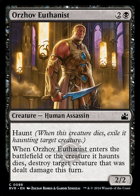 Orzhov Euthanist - Ravnica Remastered Common Card