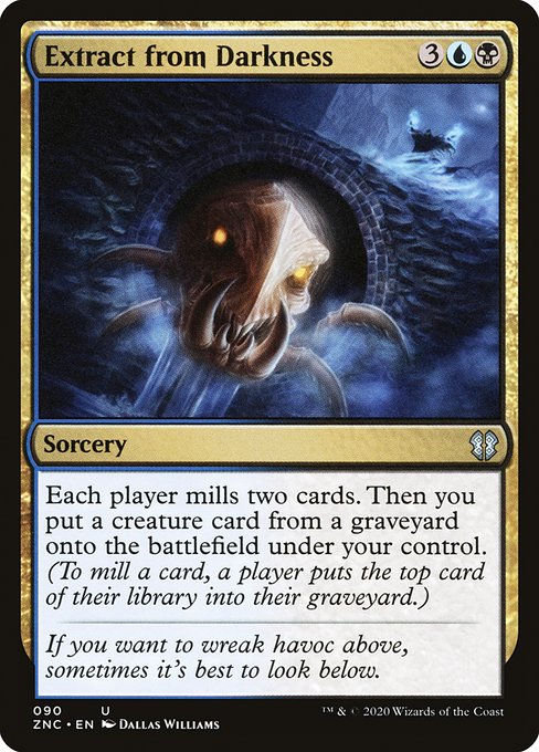 Extract from Darkness - Zendikar Rising Commander Uncommon Card