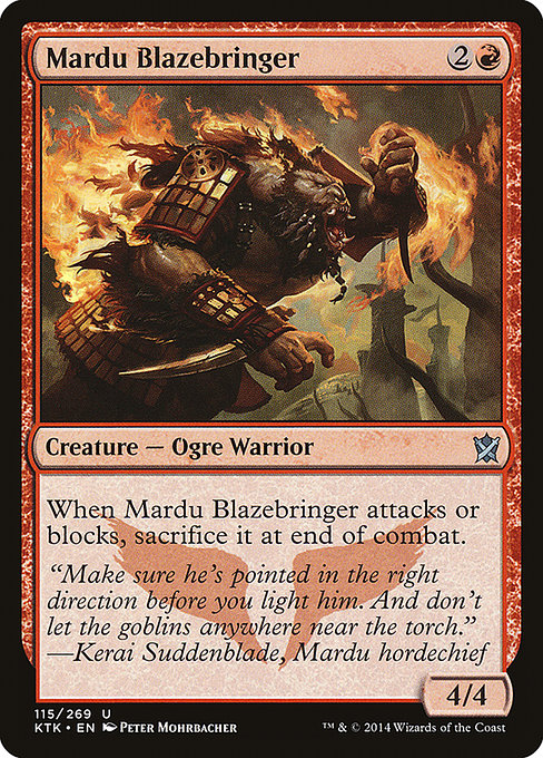 Mardu Blazebringer - Khans of Tarkir Uncommon Card