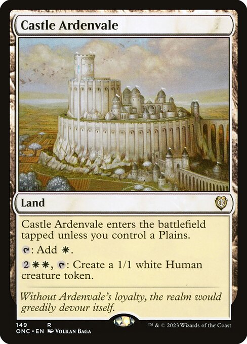 Castle Ardenvale - Phyrexia: All Will Be One Commander Rare Card
