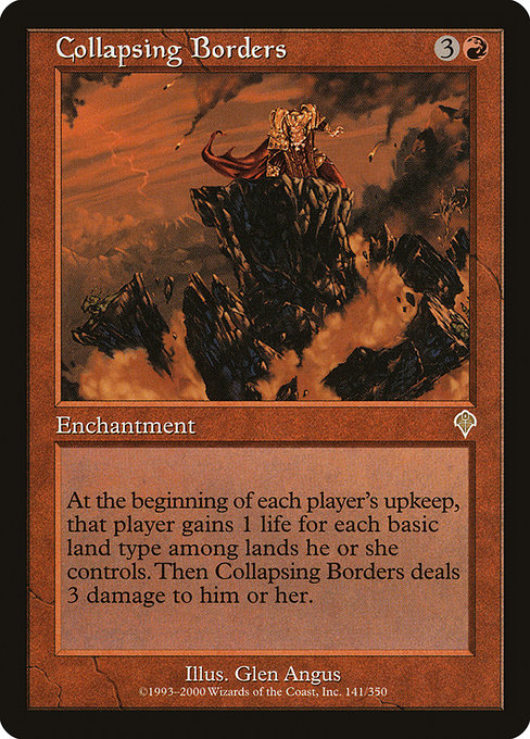 Collapsing Borders - Invasion Rare Card