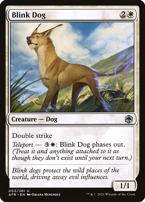 Blink Dog - Adventures in the Forgotten Realms Uncommon Card