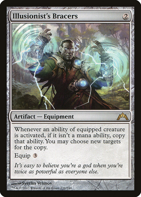 Illusionist's Bracers - Gatecrash Rare Card