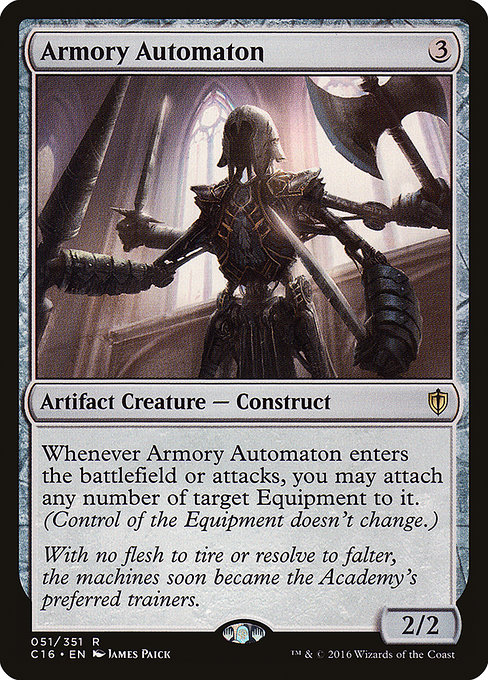 Armory Automaton - Commander 2016 Rare Card