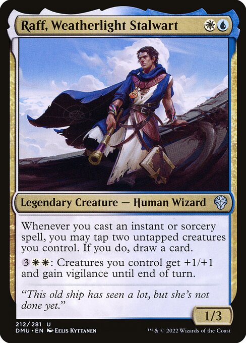 Raff, Weatherlight Stalwart - Dominaria United Uncommon Card
