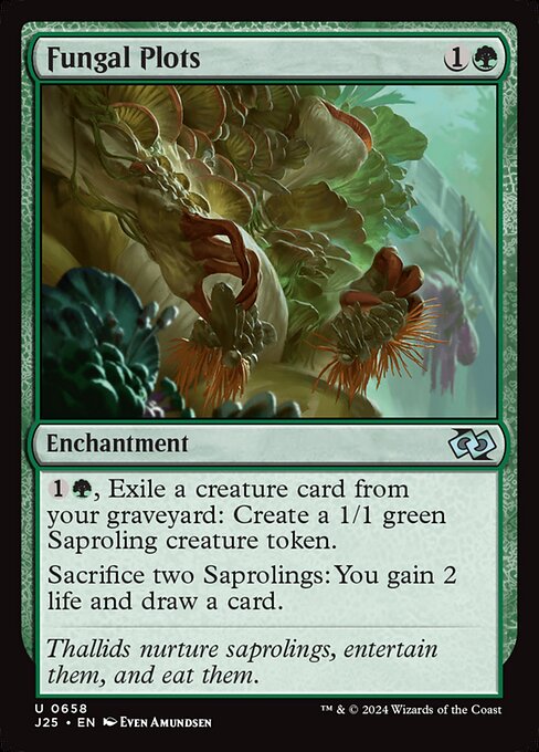 Fungal Plots - Foundations Jumpstart Uncommon Card