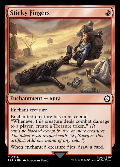 Sticky Fingers - Fallout Common Card