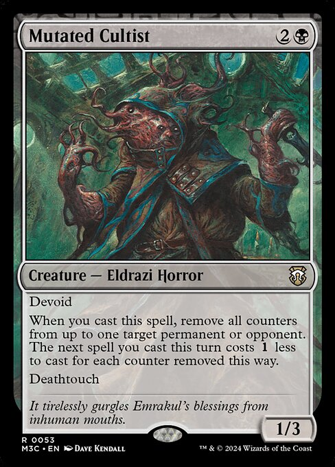 Mutated Cultist - Modern Horizons 3 Commander Rare Card