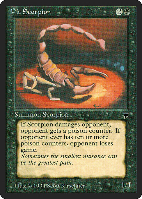 Pit Scorpion - Legends Common Card