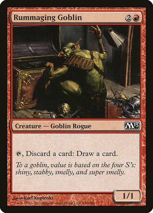 Rummaging Goblin - Magic 2013 Common Card