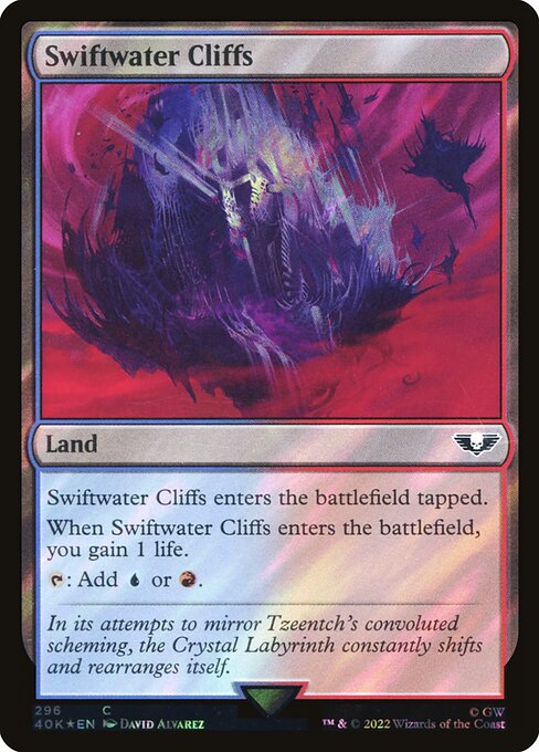 Swiftwater Cliffs - Warhammer 40,000 Commander Common Card