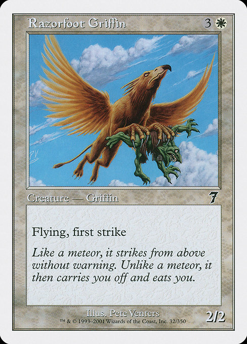 Razorfoot Griffin - Seventh Edition Common Card