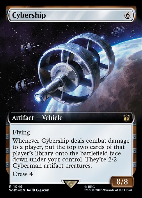 Cybership - Doctor Who Rare Card