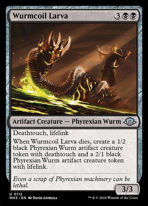 Wurmcoil Larva - Modern Horizons 3 Uncommon Card